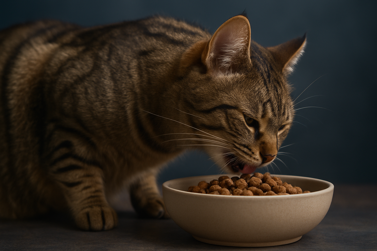Nutrición felina con proteínas animales de calidad