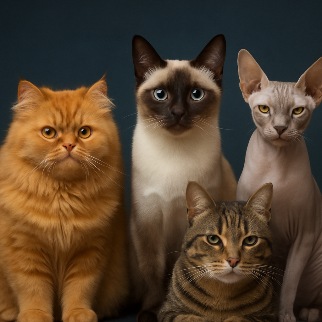 Diversidad y comunicación de gatos: razas y personalidades