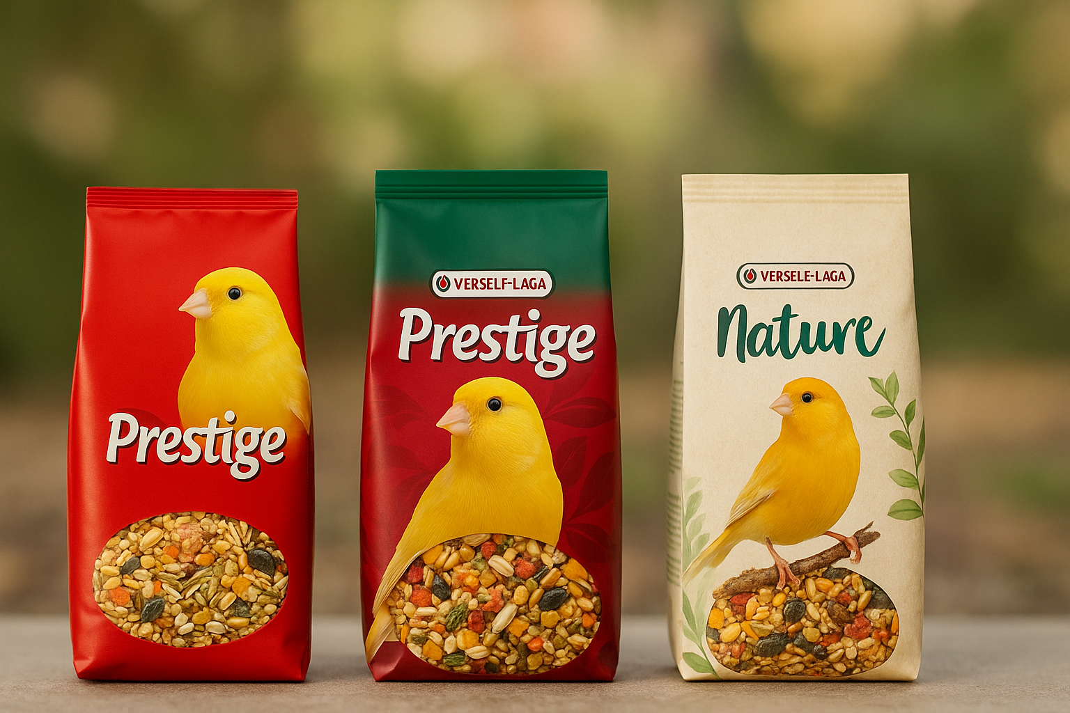 Sacos de alimento Versele-Laga para aves