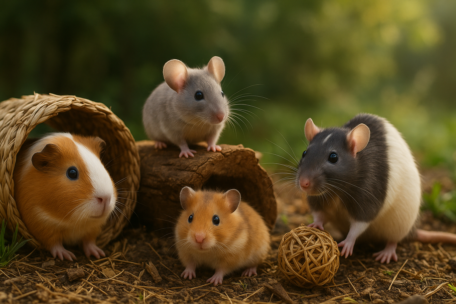 Enriquecimiento para roedores