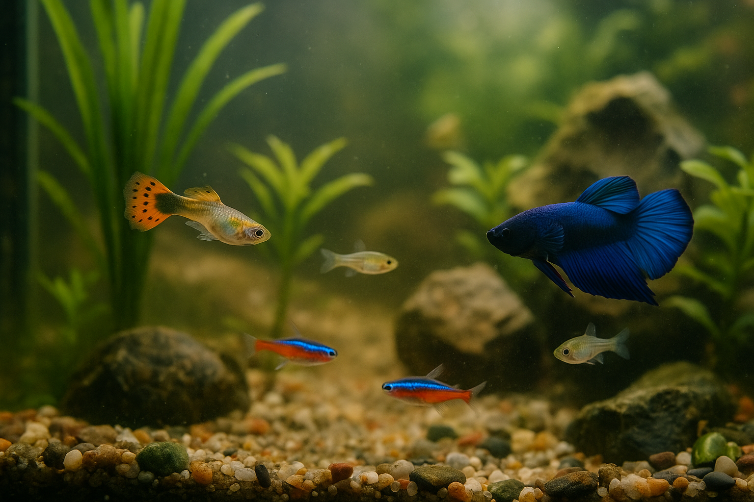 Errores al cuidar peces