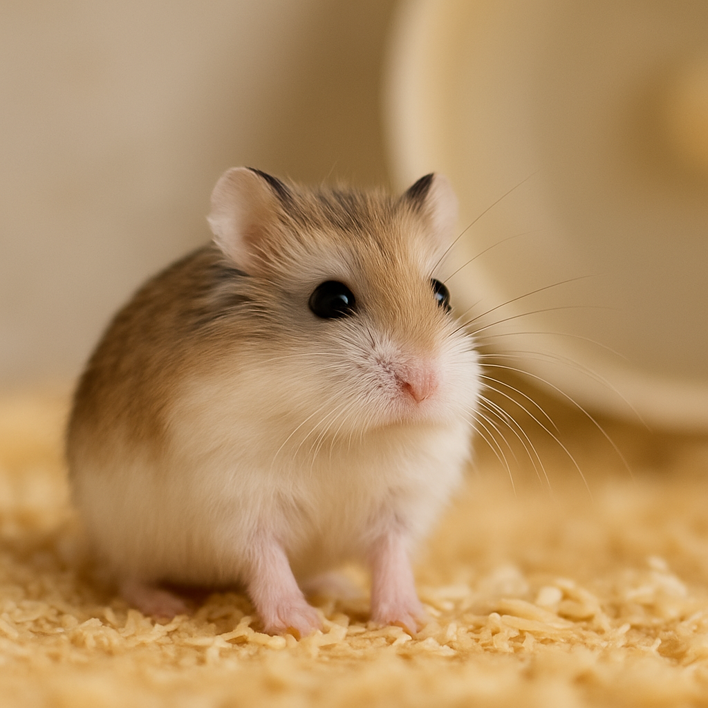 Cuidados y alimentacion roedores: hámster Roborovski