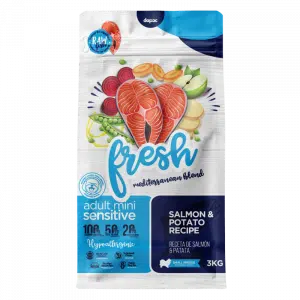 Pienso Fresh Mediterranean Blend Adult Mini Sensitive 3kg para perros en Zootropic