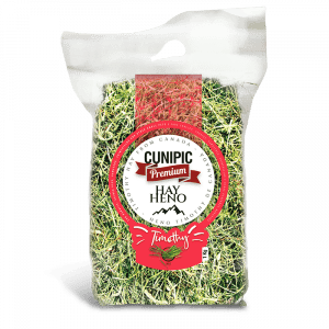 Heno Timothy Premium alimento natural para conejos y roedores en Zootropic
