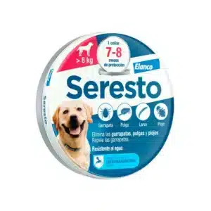 Collar antiparasitario Seresto para perros en Zootropic