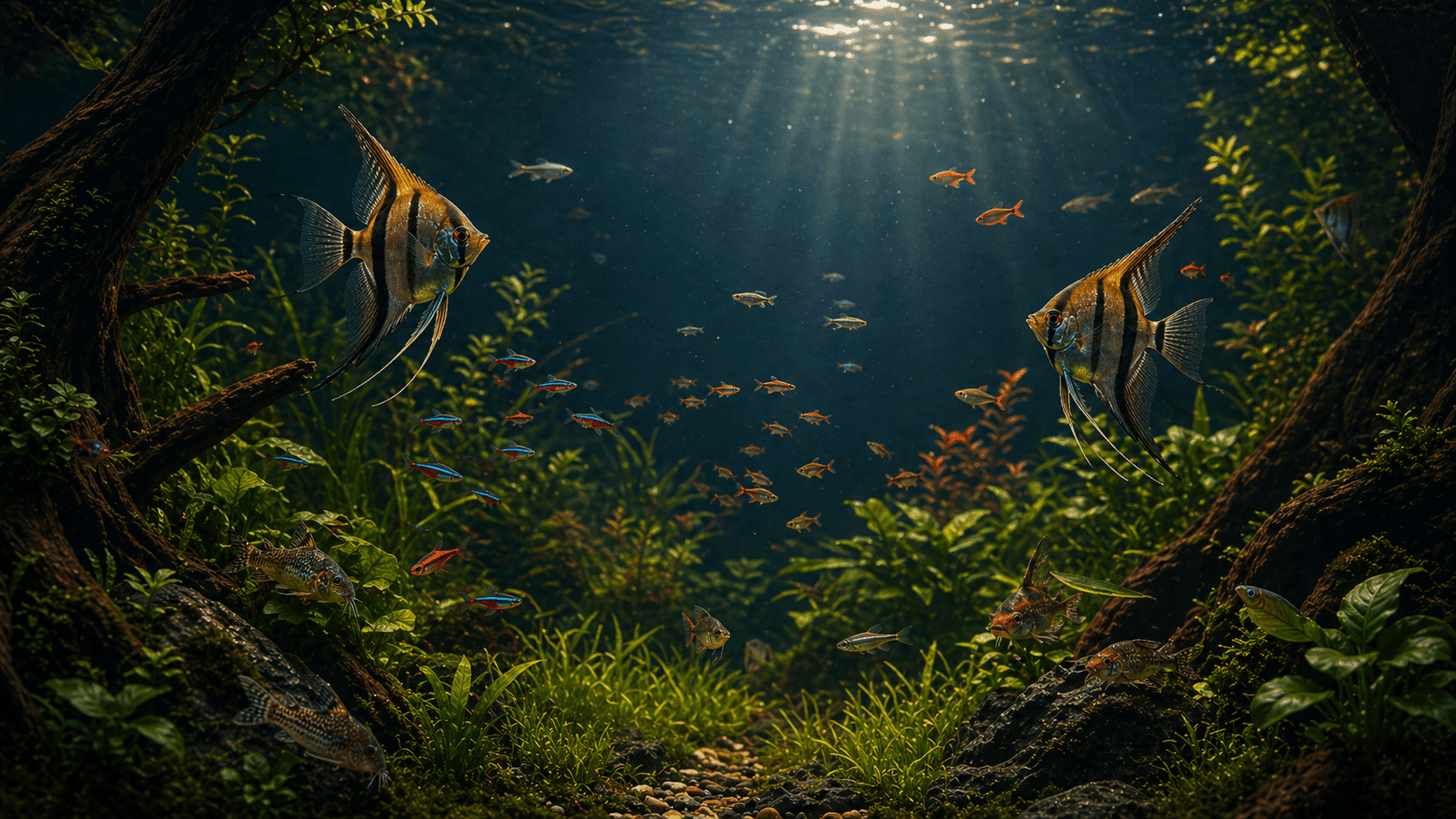 Peces y acuariofilia en Zootropic Burgos