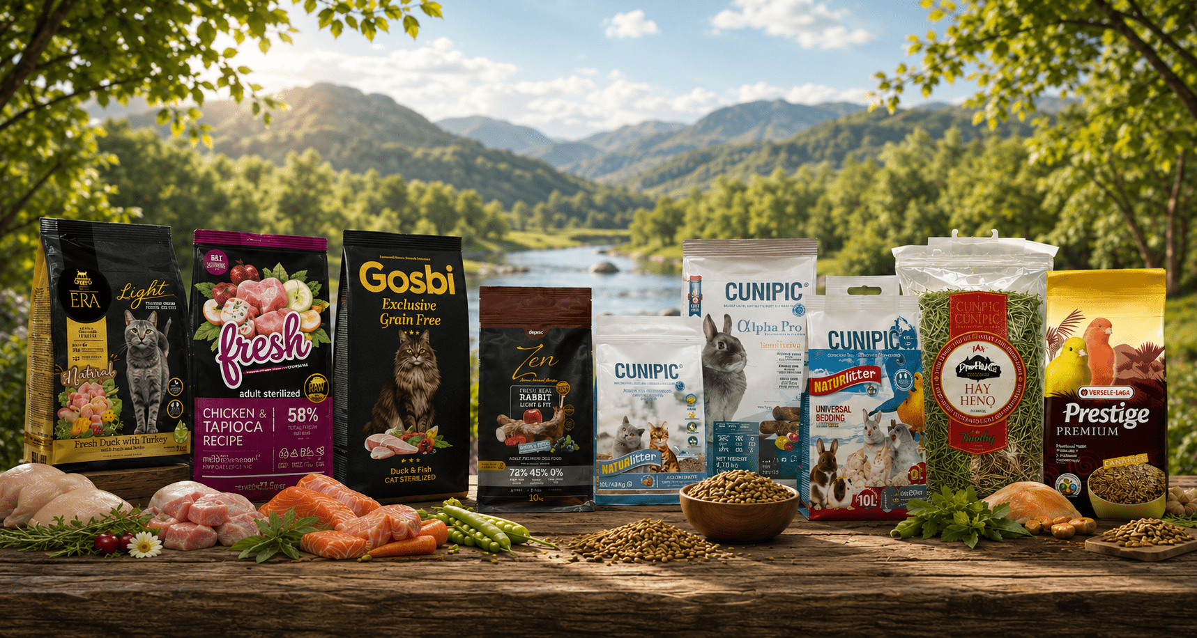 Tienda de mascotas online en Burgos con productos seleccionados en Zootropic