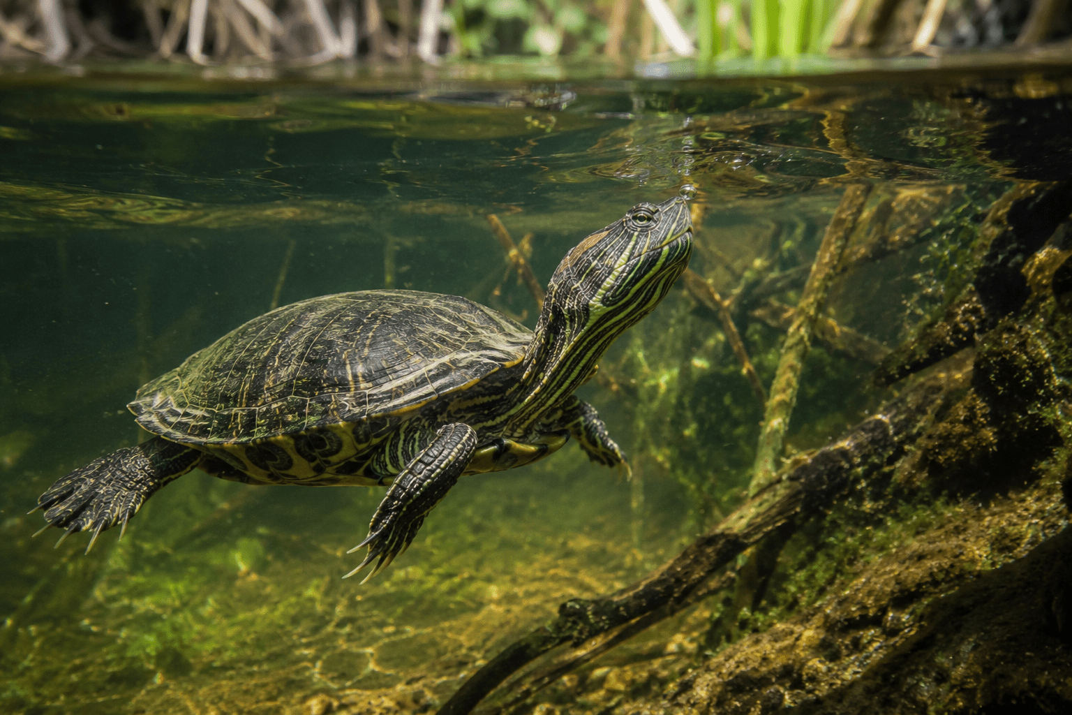 Iluminación UVB y punto de calor para reptiles