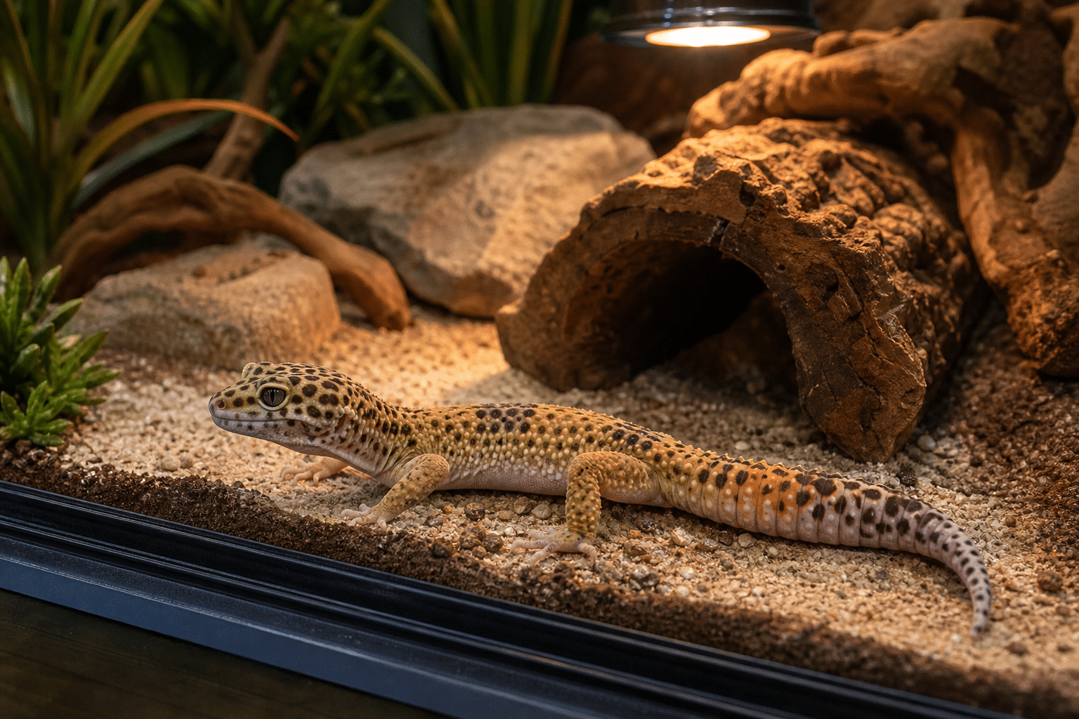 Guía de reptiles Zootropic: terrarios, temperatura, humedad y UVB