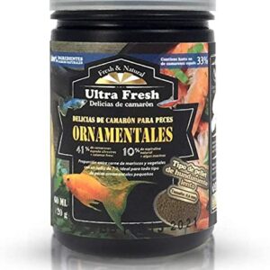 Delicias de Camarón para peces Ornamentales Ultra Fresh