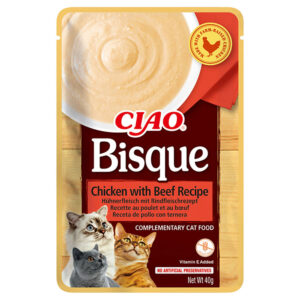 Churu CAT Chicken BISQUE pollo con buey en Zootropic Burgos