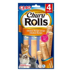 Churu Rolls receta de pollo en Zootropic Burgos