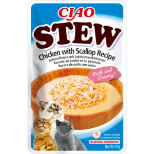Churu CAT Chicken STEW vieira en Zootropic Burgos