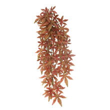Planta artificial roja para acuario disponible en Zootropic Burgos