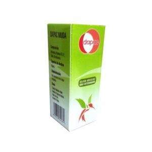 Producto Dapac para cuidado de aves en envase verde en Zootropic Burgos