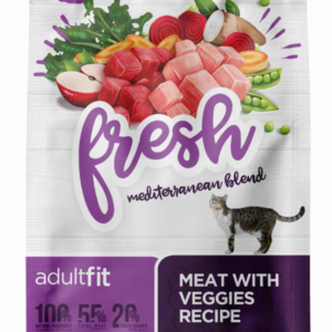 Adult fit 6kg Fresh Cat mediterranean blend Con pegatina PVP en Zootropic Burgos