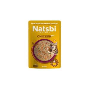 NATSBI CAT STEAMED CHICKEN 80 g en Zootropic Burgos