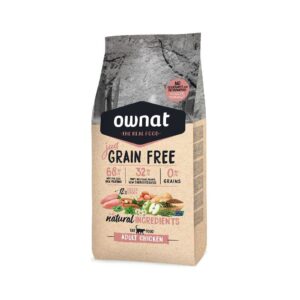 OWNAT JUST GRAIN FREE ADULT 3KG GATO