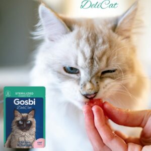 GOSBI DELICAT STERILIZED CHICKEN&SARDINE LOAF 70 g.