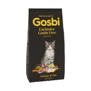 GOSBI EXCLUSIVE GRAIN FREE CAT KITTEN CHICKEN 400 g