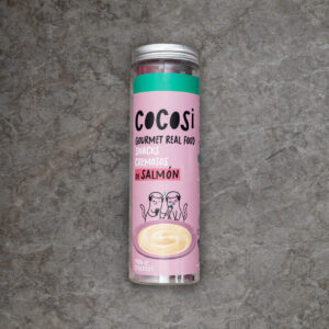 SNACK CREMOSO PARA GATO DE SALMÓN 10X15GR