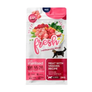 Sterilized Fresh Cat mediterranean blend 2kg Con pegatina PVP en Zootropic Burgos