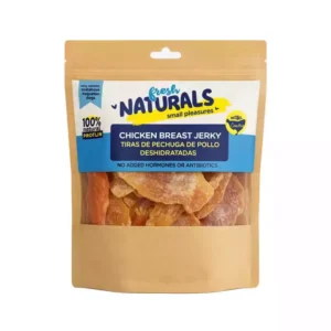 Fresh Naturals checken breat jerky Tiras de Pechuga de Pollo Deshidratadas 1kg en Zootropic Burgos