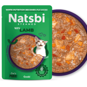 NATSBI CAT STEAMED LAMB 80 g en Zootropic Burgos