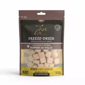 ZEN Freeze Dried Snacks de pollo en dados liofilizado