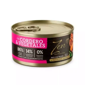 Zen Paté con cordero y vegetales 185gr