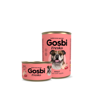 GOSBI FRESKO DOG ADULT DUCK WITH APPLE 400g