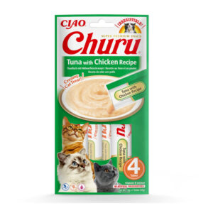 Churu Receta de atún con pollo en Zootropic Burgos